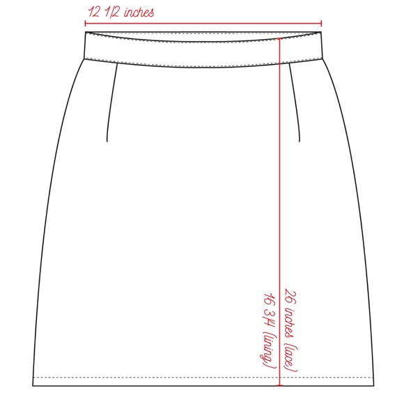 Forever 21⎪Black Knee Crochet Skirt - Picture 6 of 6